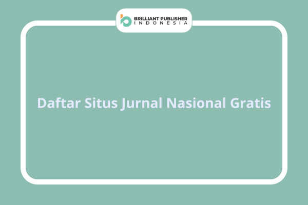 Daftar Situs Jurnal Nasional Gratis