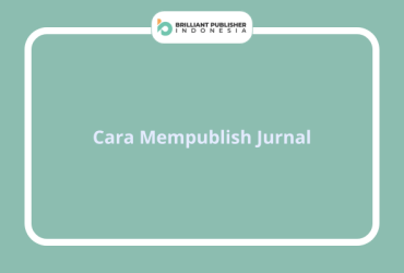 Cara Mempublish Jurnal