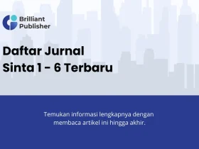 Daftar Jurnal Sinta 1 sampai 6 Terbaru 2026