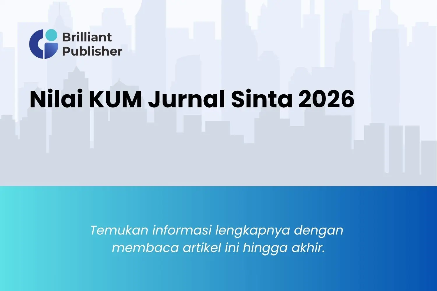 Nilai KUM Jurnal Sinta