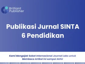 Publikasi Jurnal SINTA 6 Pendidikan