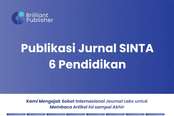Publikasi Jurnal SINTA 6 Pendidikan
