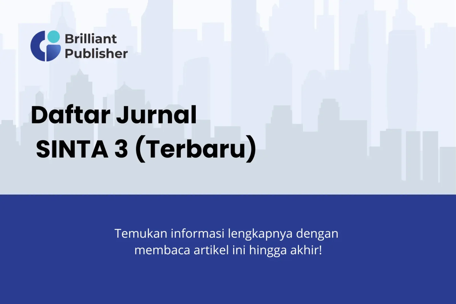 Daftar Jurnal Sinta 3