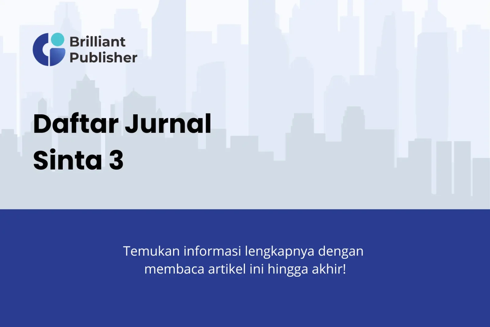 Daftar Jurnal Sinta 3