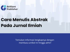 Cara Menulis Abstrak pada Jurnal