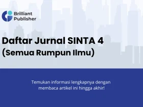 Daftar Jurnal SINTA 4 Semua Bidang